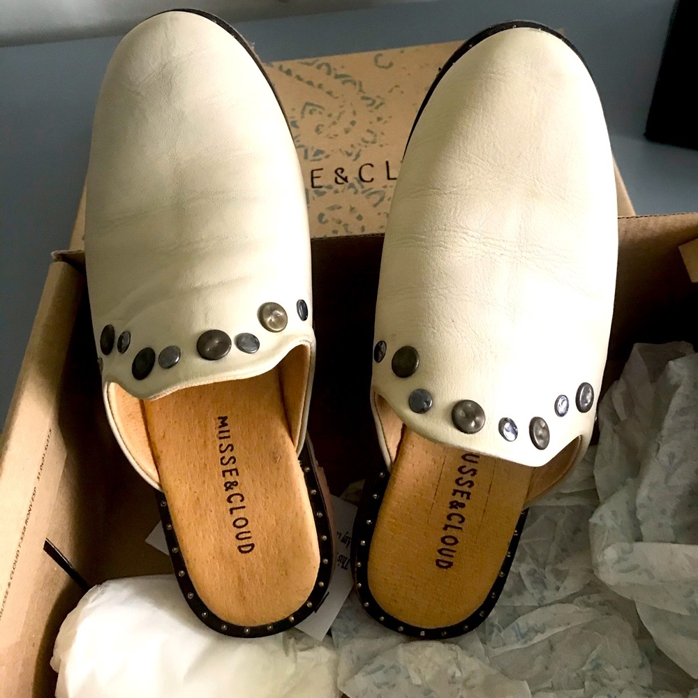💛Genuine leather mules ⭐️